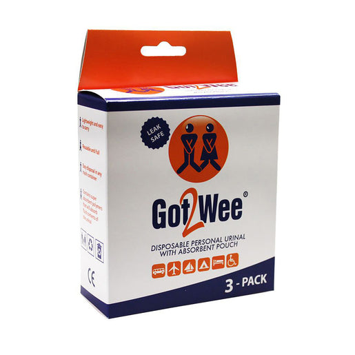 Got2Wee Disposable Urinal (3-pack)