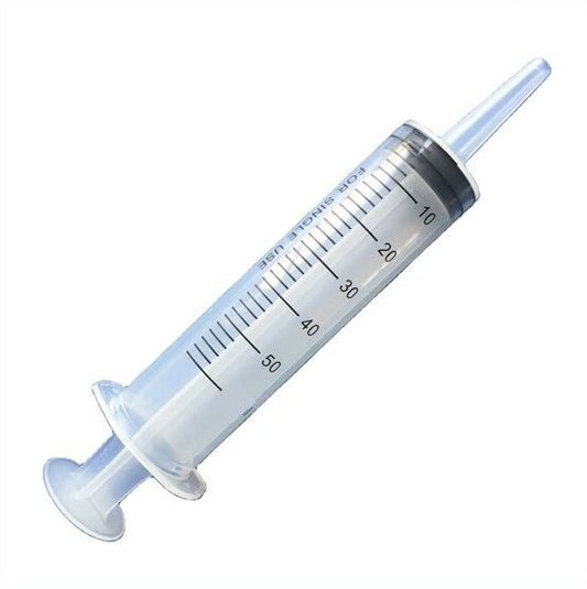 50mL Catheter Tip Syringe for Bladder Washout and Irrigation